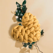 heart-shaped decorative knot cushion, view 15 - MRSLM