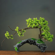 Artificial potted plant bonsai decor, view 4 - MRSLM