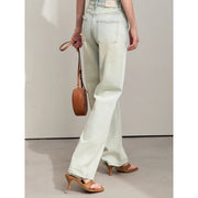 Women's vintage straight-leg jeans, view 4 - MRSLM