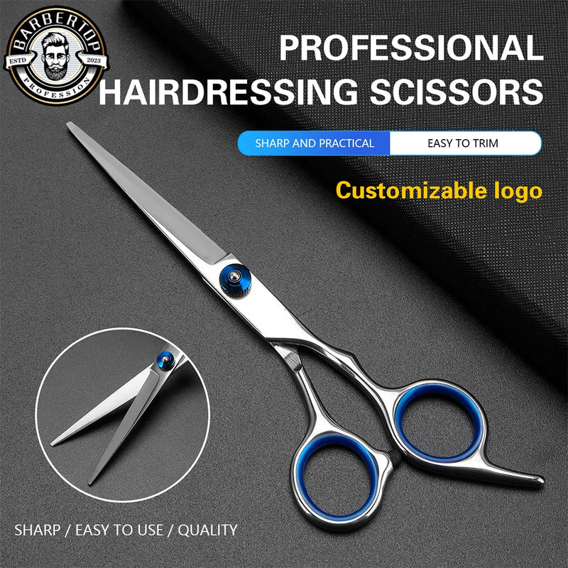 6-inch hair thinning scissors, view 3 - MRSLM