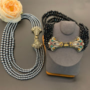 ball bow fashion necklace - MRSLM