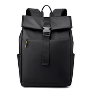 casual nylon computer backpack, view 8 - MRSLM