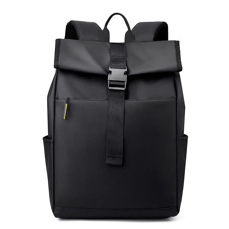 casual nylon computer backpack, view 8 - MRSLM