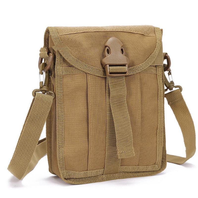 camouflage outdoor shoulder bag, view 3 - MRSLM