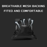 Adjustable reflective running chest bag, view 4 - MRSLM
