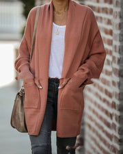 bat sleeve cardigan sweater coat for women, view 4 - MRSLM