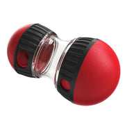 dog treat dispenser ball toy, view 3 - MRSLM