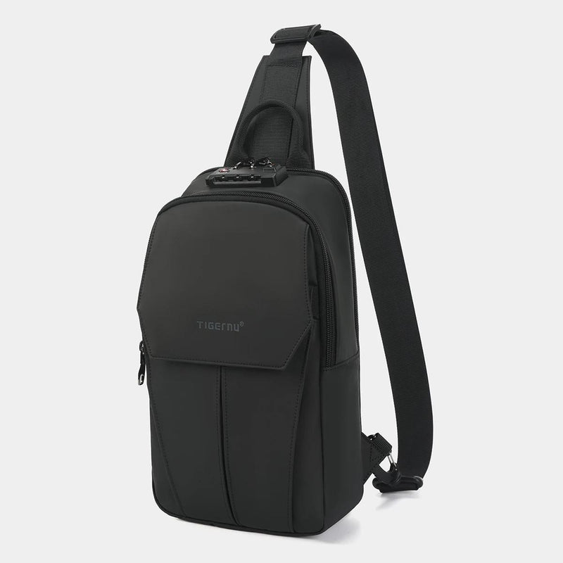 men's waterproof crossbody sling bag, view 7 - MRSLM