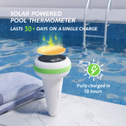 solar floating pool thermometer, view 5 - MRSLM