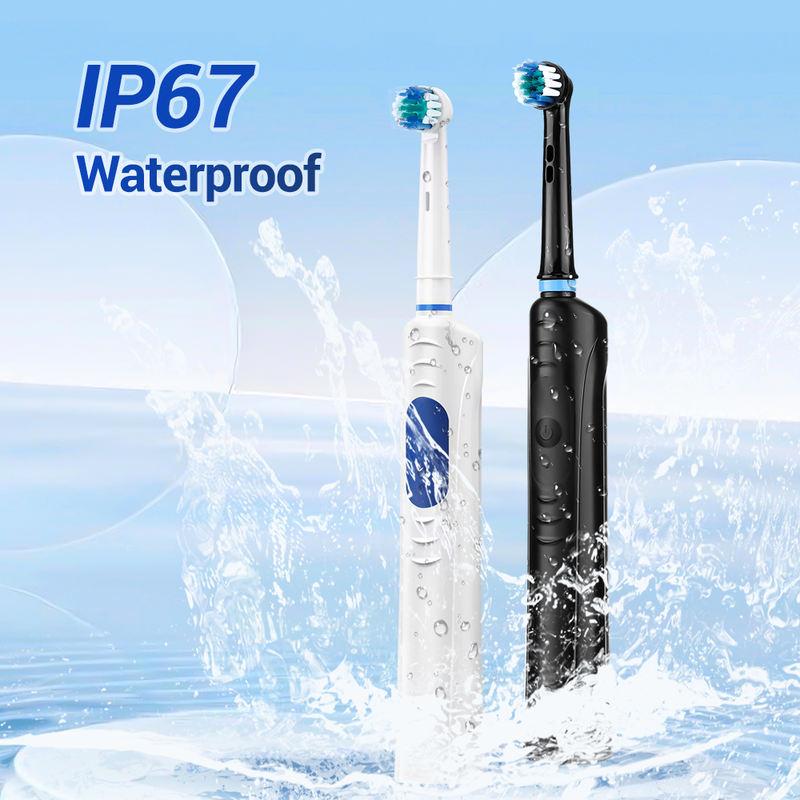rotary electric toothbrush with 3 modes, view 9 - MRSLM