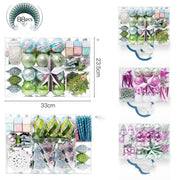 macaron christmas decorative ball set, view 5 - MRSLM