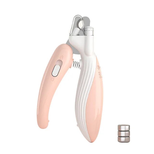 Pet nail clippers with LED light, view 4 - MRSLM