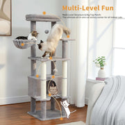 multi-level cat tree with condo, view 9 - MRSLM