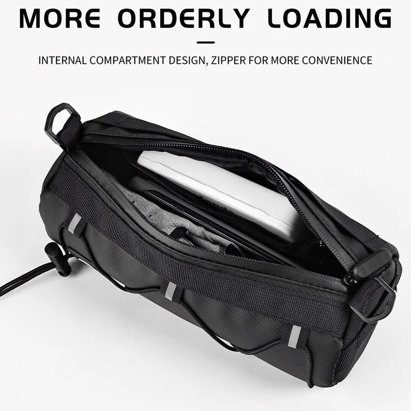 waterproof bike front tube bag, view 8 - MRSLM