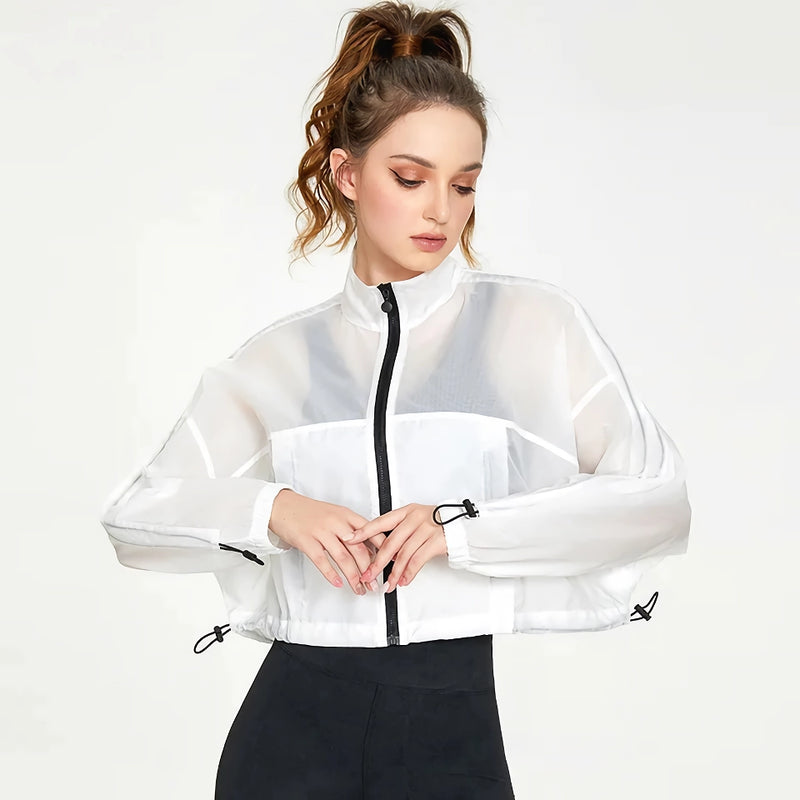 women's lightweight quick-dry sport jacket, view 8 - MRSLM