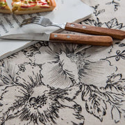floral round tablecloth, view 5 - MRSLM