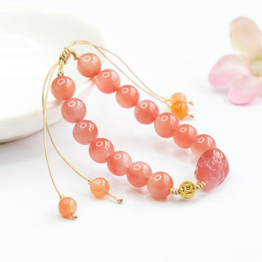 natural salt source agate pixiu bracelet - MRSLM