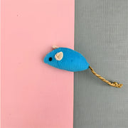 Interactive plush mouse toy for cats, view 7 - MRSLM