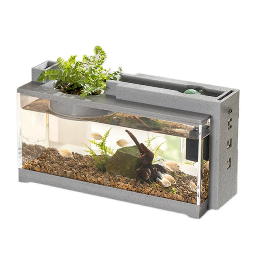 Aquarium fish tank kit with oxygen bar and USB filter - MRSLM