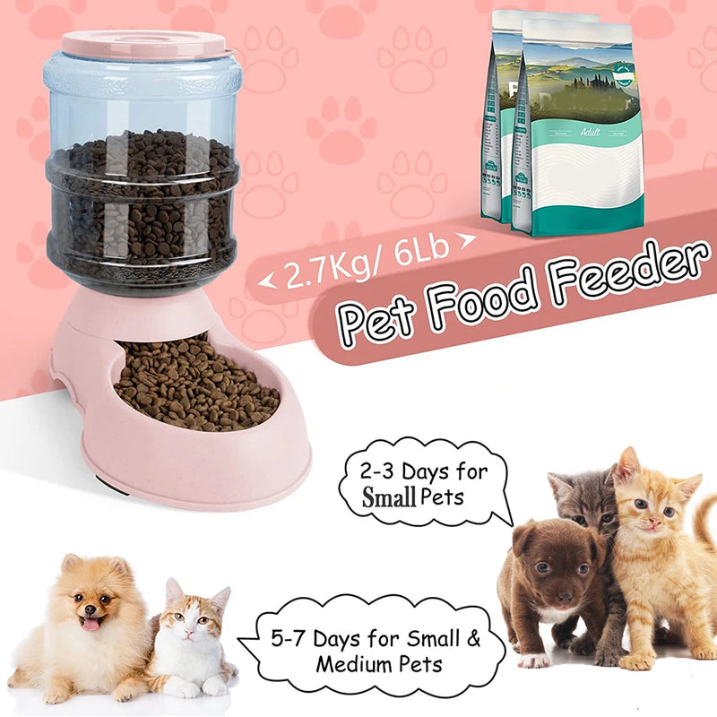 automatic pet water dispenser, view 2 - MRSLM
