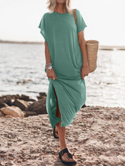 casual loose beach dress, view 3 - MRSLM