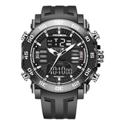 dual display multifunction sports watch, view 4 - MRSLM
