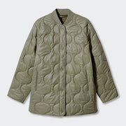 lightweight quilted button-up jacket, view 3 - MRSLM