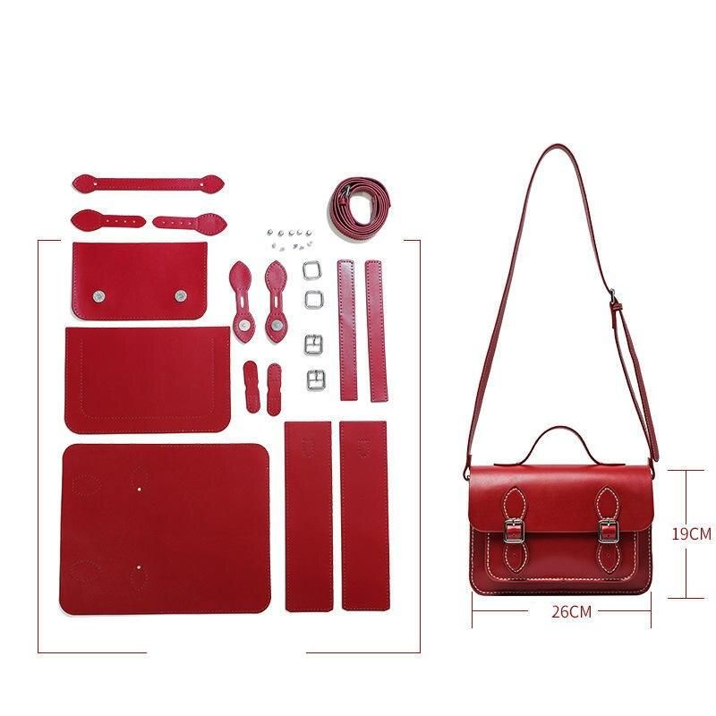 handwoven pu crossbody bag, view 2 - MRSLM