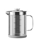 glass oil strainer pot, view 5 - MRSLM