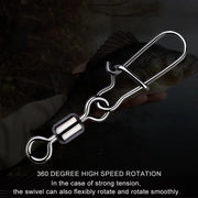 pike fishing stainless steel swivel connectors, view 10 - MRSLM