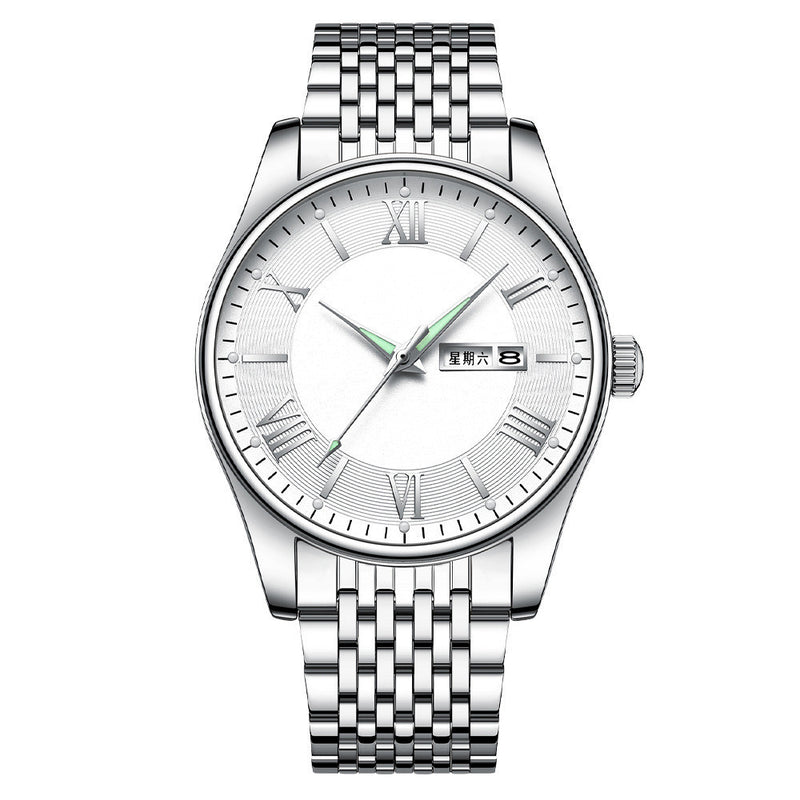 steel belt quartz watch, view 5 - MRSLM