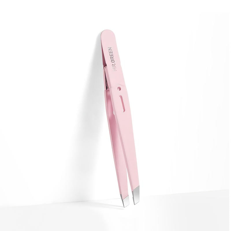 colorful stainless steel eyebrow tweezer, view 5 - MRSLM