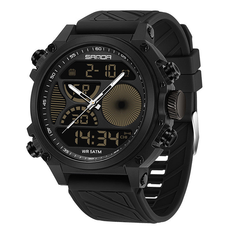 men's sports watch with large dial, view 9 - MRSLM