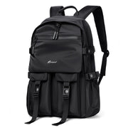casual waterproof travel computer backpack, view 2 - MRSLM