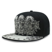 flat-brimmed hip-hop baseball cap adjustable, view 4 - MRSLM