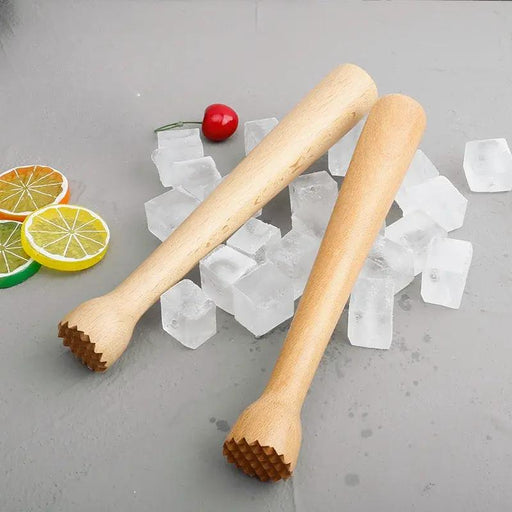 beech wooden cocktail muddler - MRSLM