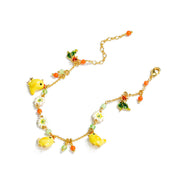 cute enamel bracelet light yellow, view 3 - MRSLM