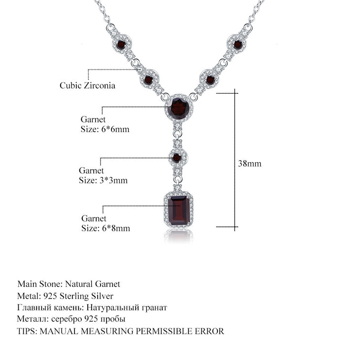 Luxury Jewelry And Natural Gem Necklace