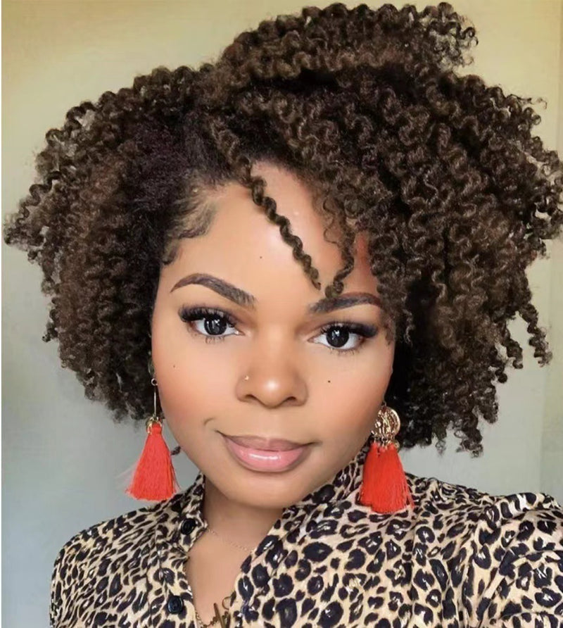Women's short curly wig, view 10 - MRSLM