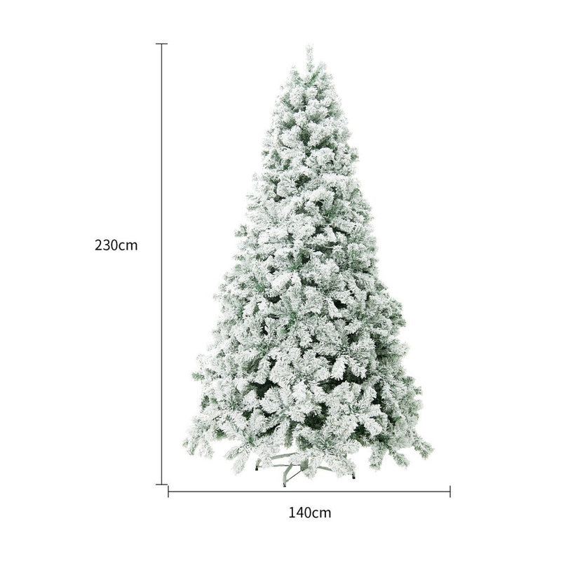 pvc snowfall christmas tree, view 8 - MRSLM