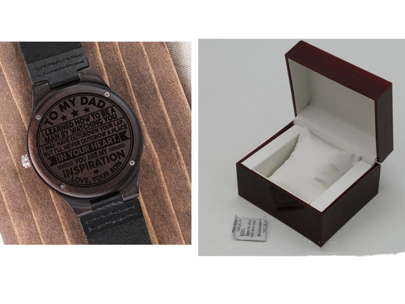 blackwood quartz watch, view 4 - MRSLM