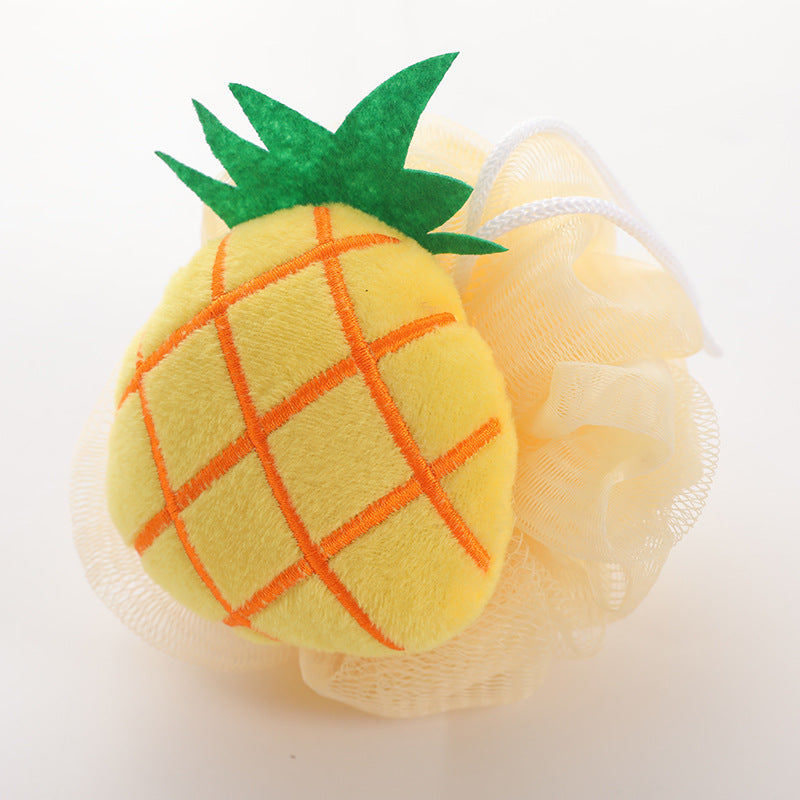 cartoon fruit shower bath ball sponge, view 8 - MRSLM