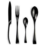black rose stainless steel cutlery set, view 3 - MRSLM