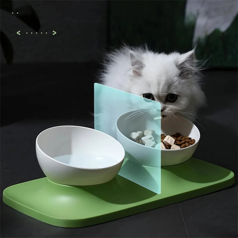 adjustable double bowl feeding station, view 9 - MRSLM