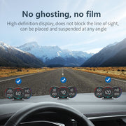 GPS car head up display, view 2 - MRSLM