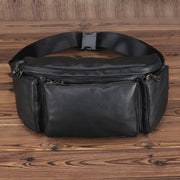 Cowhide large capacity messenger bag, view 5 - MRSLM