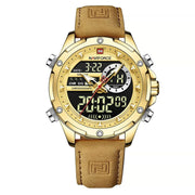 men's dual display multifunction watch, view 7 - MRSLM