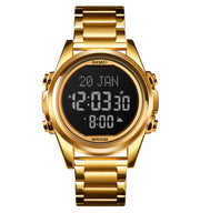 men's electronic steel watch, view 2 - MRSLM