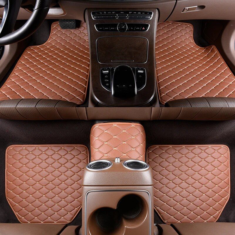 Universal PU Leather Car Floor Mats