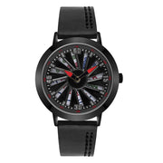 men's large dial quartz watch, view 3 - MRSLM